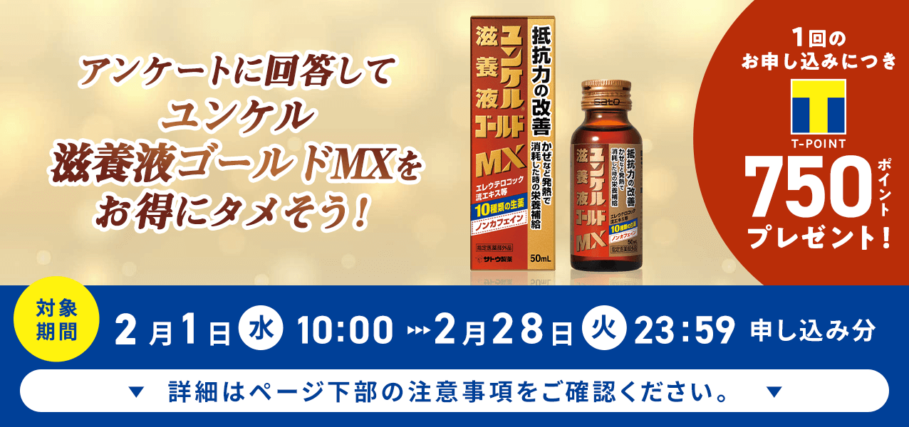 10本]佐藤製薬 ユンケルゴールドMX 賞味期限 2024年5月30日 - 酒