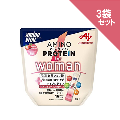 アミノバイタル アミノプロテイン for woman 30本入×3袋
