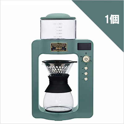 Toffy カスタムドリップコーヒーメーカーK-CM6 スレートグリーン