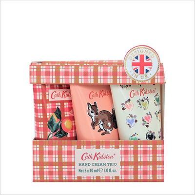 CathKidston ハンドクリームトリオ リス&プラッド×3個