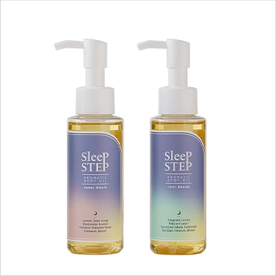 SLEEP STEP アロマティックボディオイル2種2個