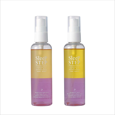 SLEEP STEP アロマティックヘアオイル2種2個