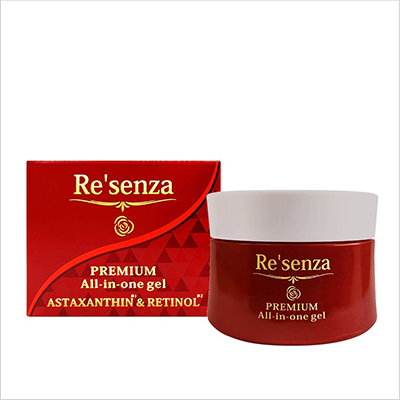 Re'senza アスタキサンチン&レチノール プレミアムオールインワンジェル×3個
