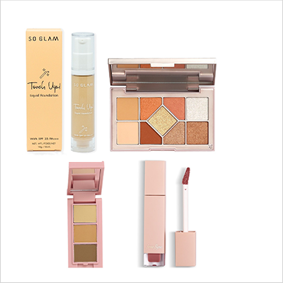 パーフェクトメイクアップ4種セット＜オレンジメイク＞