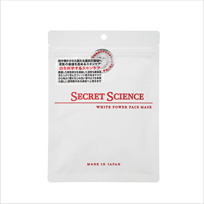 SECRET SCIENCE ホワイトパワー フェイスマスク×6個
