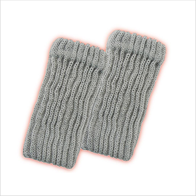 シルク混アンクルウォーマー2枚組 男女兼用