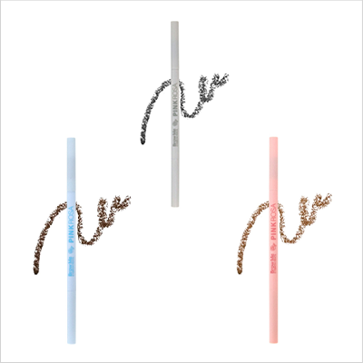 PINKROSA ブロウミーアイブロウペンシル3種3個