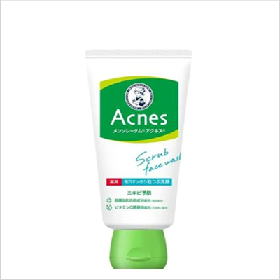 ロート メンソレータムアクネス 薬用毛穴すっきり粒つぶ洗顔×6個