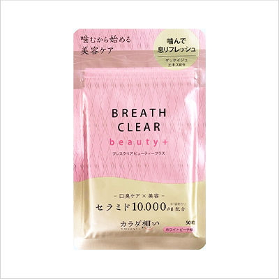 ブレスクリアbeauty+ ホワイトピーチ味×6袋