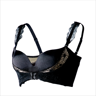 ROSABLU ナイトブラ ブラック M