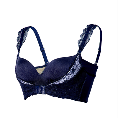 ROSABLU ナイトブラ ネイビー M