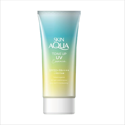 スキンアクアトーンアップＵＶミントグリーン×3個
