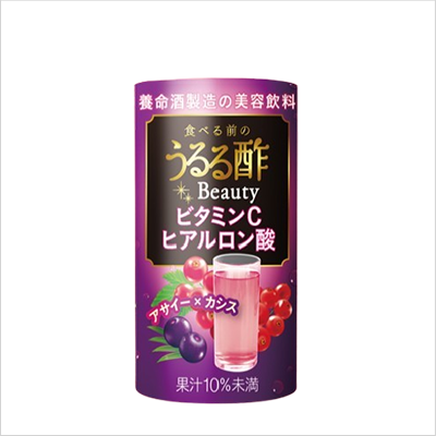 うるる酢ビューティー アサイー×カシス味×18本