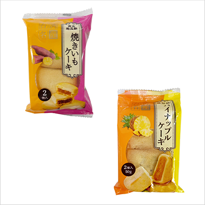 台湾焼いもケーキ＆パイナップルケーキ2種20個