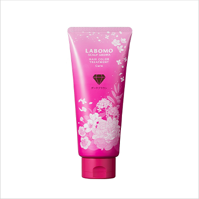ラボモ スカルプアロマ ヘアトリートメントキュア ダークブラウン×2個