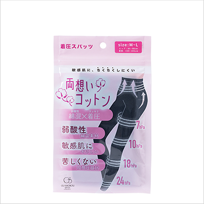 両想いコットン スパッツ M-L×2個