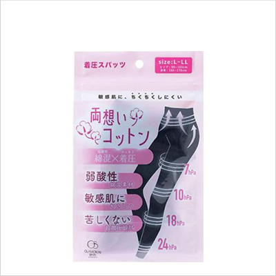 両想いコットン スパッツ L-LL×2個